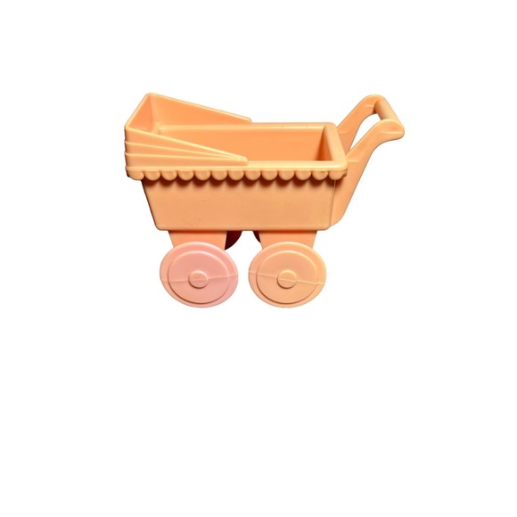 Other - Playskool Dollhouse Pink Baby Pram Carriage AS IS (READ)